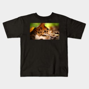 Fall Leaf & Mushroom Kids T-Shirt